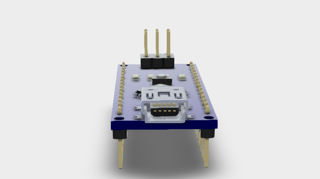 Arduino Nano 3D STEP File