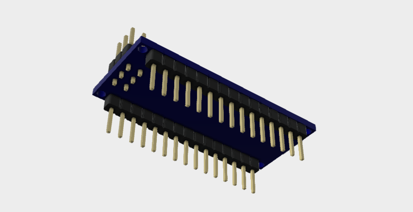 Arduino Nano 3D STEP File
