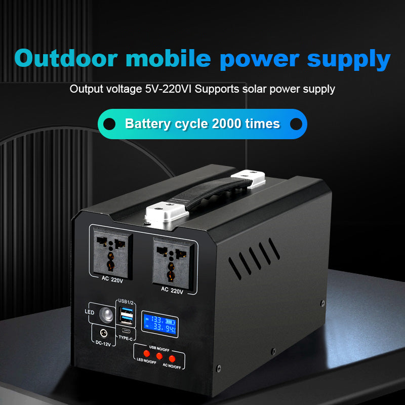 Power Station Portable 500W – 288000mAh Super Large Capacity Generator