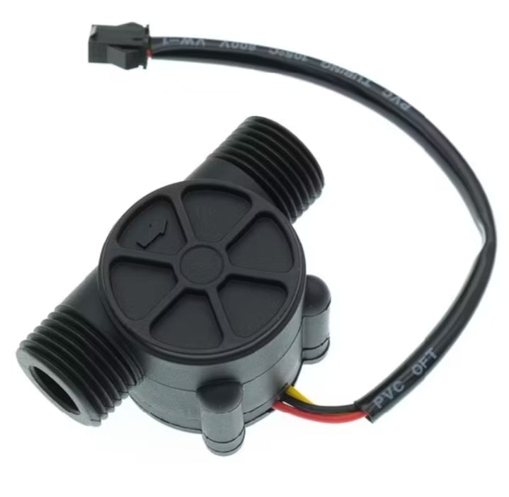 S201 DN15 Water Flow Sensor – 1–30L/min Hall Effect Flowmeter for Arduino, Smart Appliances & Water Control Systems