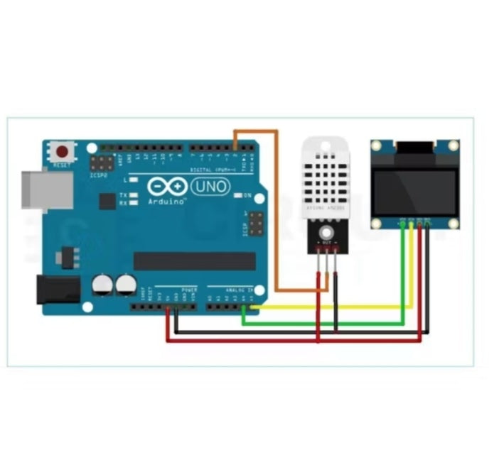 DHT11 / DHT22 Temperature and Humidity Sensor Module – Digital Sensor for Arduino and Microcontrollers