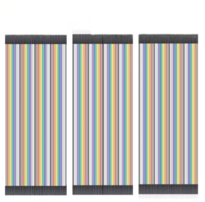 Male-to-Male Dupont Jumper Wires – 10cm/20cm/30cm for Arduino Breadboard