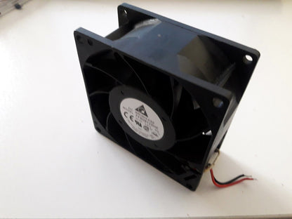 FFB0812SHE 80mm DC 12V Server Cooling Fan – STEP File (3D Model)