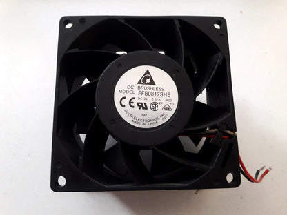 FFB0812SHE 80mm DC 12V Server Cooling Fan – STEP File (3D Model)