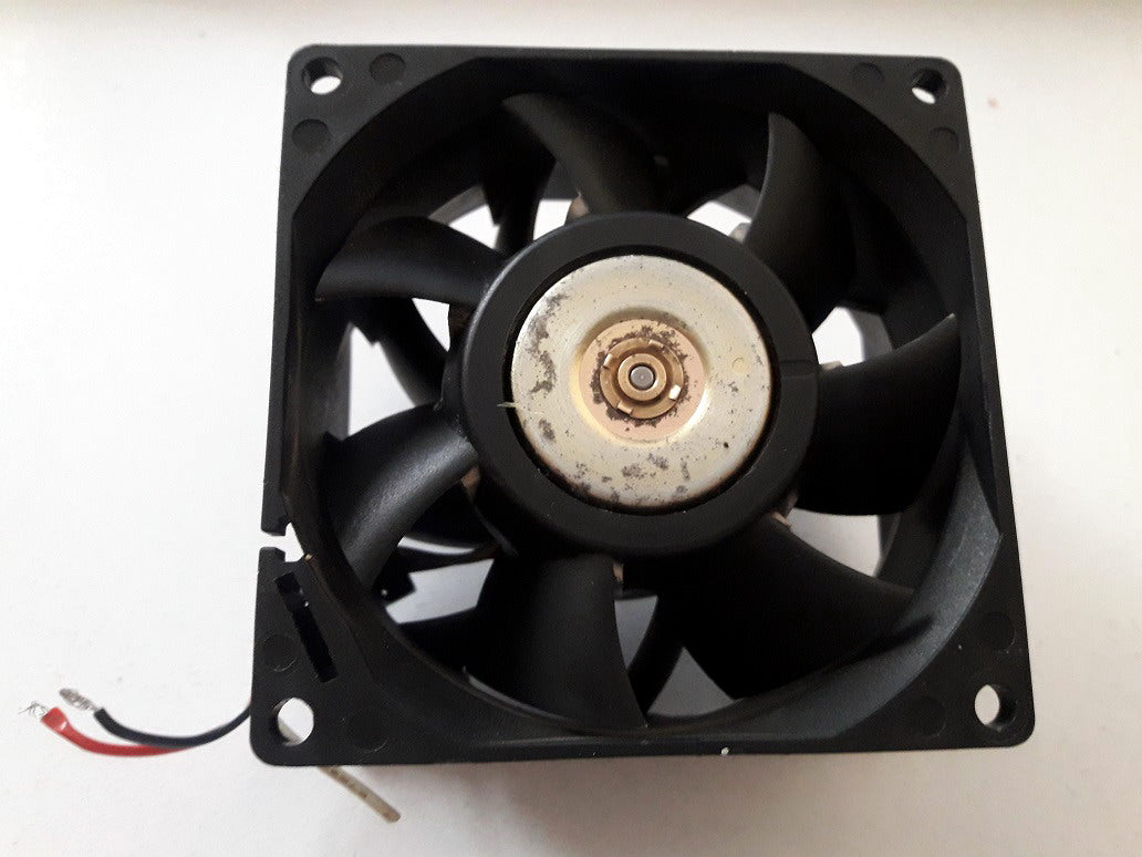 FFB0812SHE 80mm DC 12V Server Cooling Fan – STEP File (3D Model)