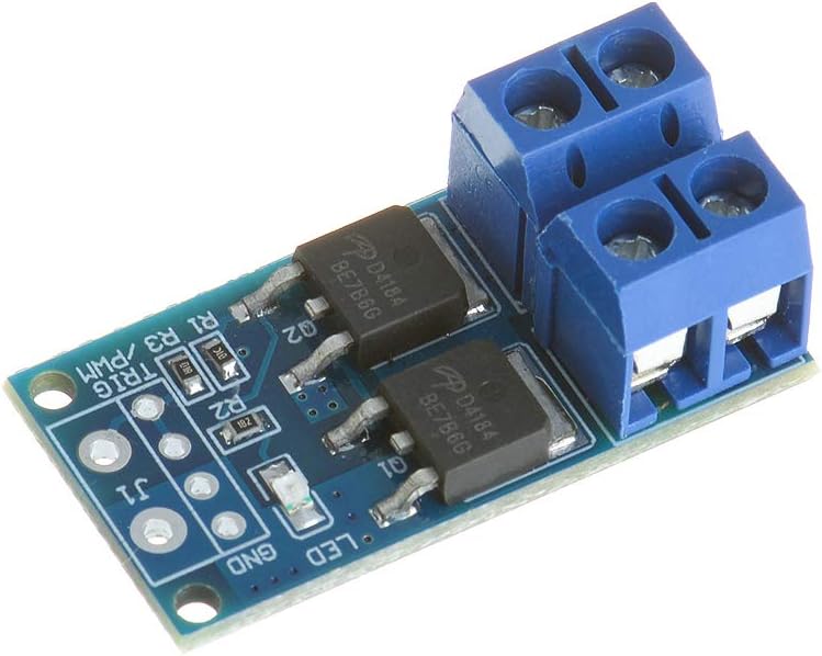 400W Dual High-Power MOSFET PWM Trigger Switch Module | DC 5V–36V 15A (Max 30A) | Motor & LED Control