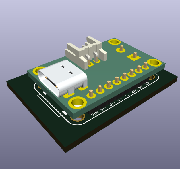 BQ25185 Charger – KiCad Symbol, Footprint, and 3D STEP File