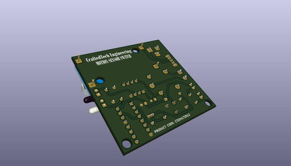 Motion Detector Sensor Switch PCB Board using CD4017