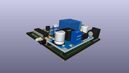 Motion Detector Sensor Switch PCB Board using CD4017