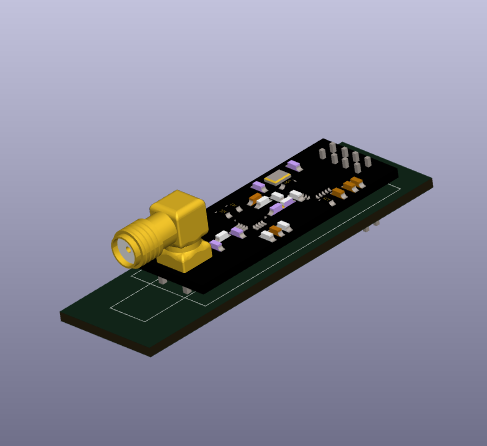 The nRF24L01 KICAD SYMBOL, FOOTPRINTS AND STEP FILE