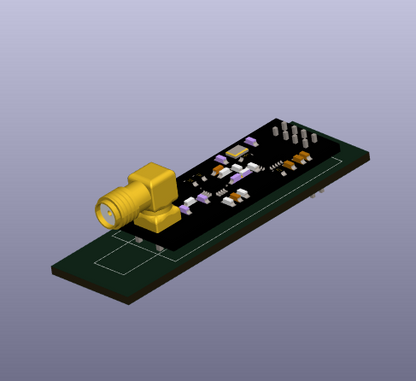The nRF24L01 KICAD SYMBOL, FOOTPRINTS AND STEP FILE