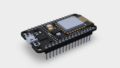 ESP8266 30pins WiFi 3D Model - STEP: