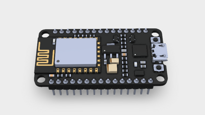 ESP8266 30pins WiFi 3D Model - STEP: