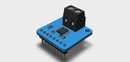 INA260 POWER SENSOR 3D STEP File