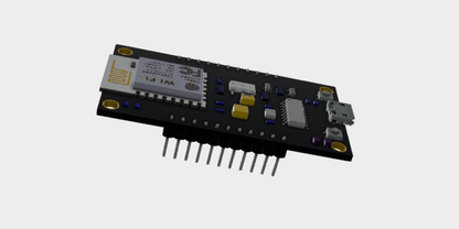 BW16_22PIN_MODULE_V1 STEP File