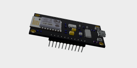 BW16_22PIN_MODULE_V1 STEP File