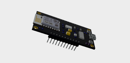 BW16_22PIN_MODULE_V1 STEP File