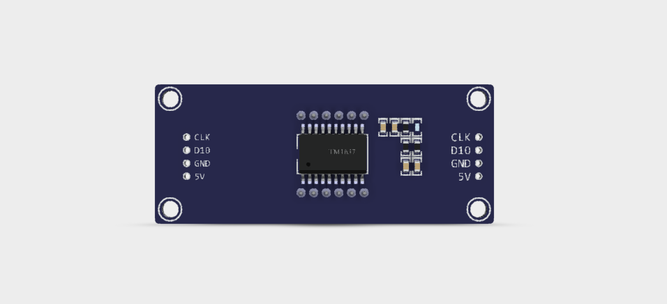 Display_4-DIGIT_LED_TM1637 STEP File