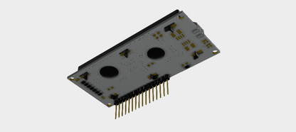 16x2 Character LCD Display V2 STEP File