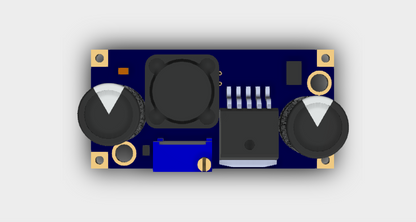LM2596 DC to DC Buck Converter 3A 3D STEP File