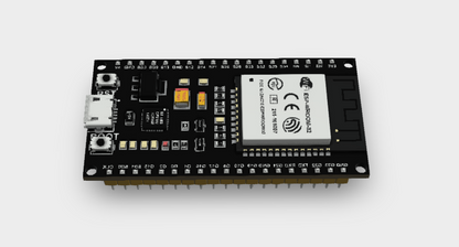 ESP32 WiFi IoT 38 pins Development Board 3D MODULE STEP File