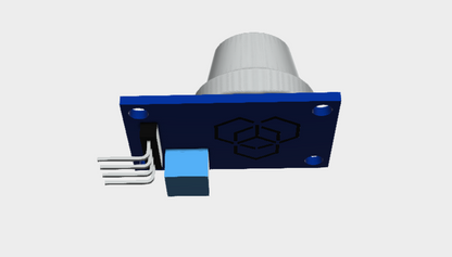 SMOKE SENSOR MODULE MQ2 3D STEP File