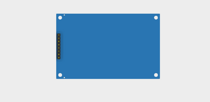 TFT LCD 2.8in 240x320 ILI9341 3D Model STEP File