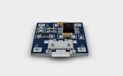 TP4056 Charger Module 3V OUT 3D STEP File