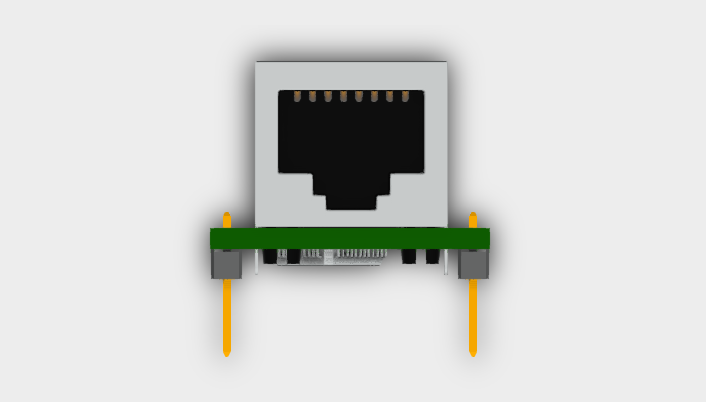 W5500 Mini Module 3D STEP File