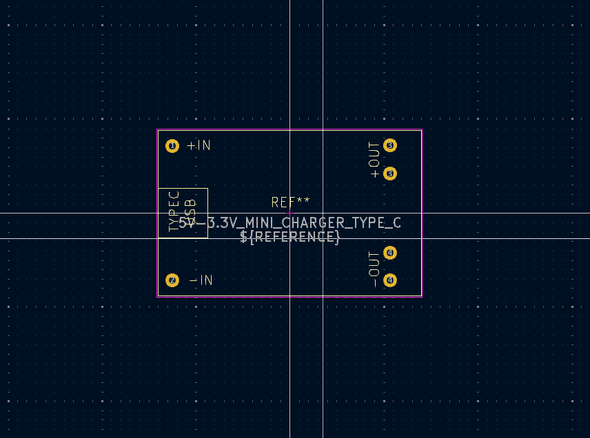 TP4056 Charging Module (Type-C) – KiCad Symbol, Footprint, and 3D STEP File
