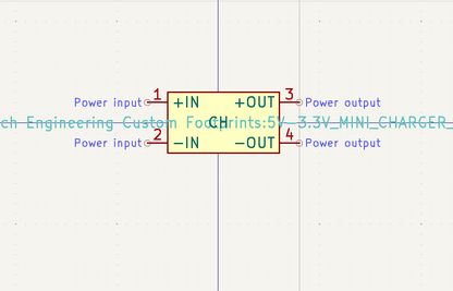 TP4056 Charging Module (Type-C) – KiCad Symbol, Footprint, and 3D STEP File