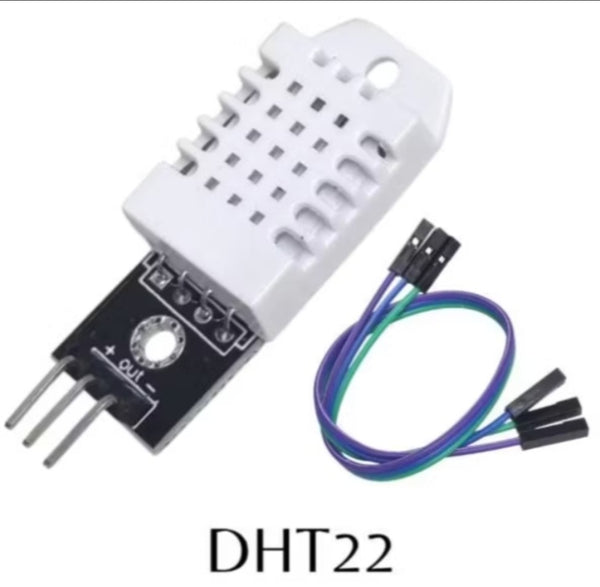 DHT11 / DHT22 Temperature & Humidity Sensor Module – Digital Sensor for ...