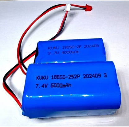Rechargeable Lithium Battery with BMS Protection – Ideal for Solar Lights, Audio Devices, DIY Power Projects (2P Configuration)
