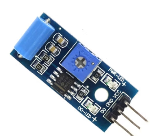 5PCS SW-420 Vibration Sensor Module – Normally Closed Shock Detection Switch for Arduino, Smart Robot, and DIY Alarm Systems