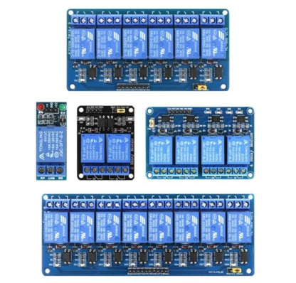 5V 1/2/4/6/8-Channel Relay Module with Optocoupler – Trigger Switch Relay Board for Arduino