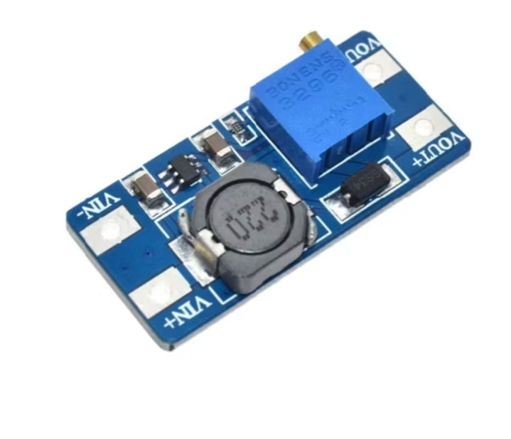 Step-Up Boost Converter Module – Adjustable Output up to 28V, 2A Max