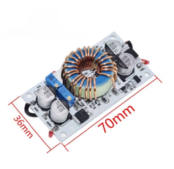 10A 250W/600W DC-DC Boost Converter Step-Up Power Module – Adjustable Voltage & Constant Current Mobile Power Supply LED Driver