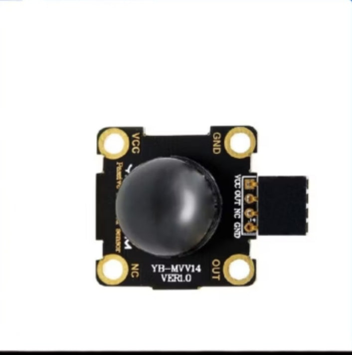 Yabo Intelligent Human Body Infrared Sensor Module – Pyroelectric PIR Motion Detection for Micro:bit & Arduino, PH2 Interface