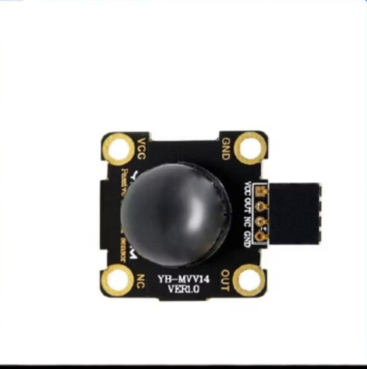 Yabo Intelligent Human Body Infrared Sensor Module – Pyroelectric PIR Motion Detection for Micro:bit & Arduino, PH2 Interface