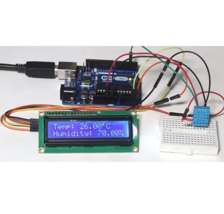 DHT11 / DHT22 Temperature & Humidity Sensor Module – Digital Sensor for ...