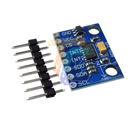 GY-291 ADXL345 Accelerometer Module – Triple Axis Digital Gravity Sensor (3-Axis) for Arduino, Robotics, and Motion Detection Projects