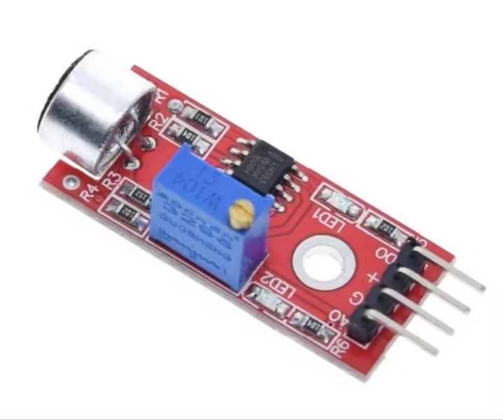 KY-037 High Sensitivity Sound Detection Sensor Module – Microphone Sensor for Arduino, AVR, PIC, and Microcontroller Projects