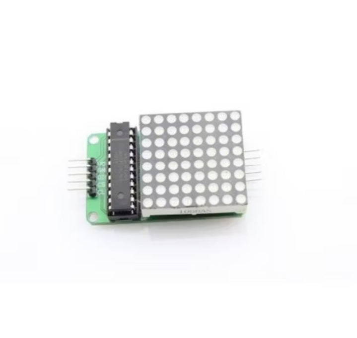 LED Matrix Display Module – Red Dot Matrix with Serial Interface for Arduino & Microcontrollers