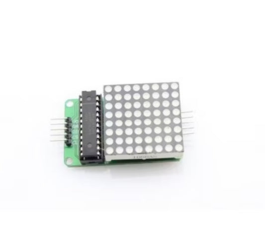 LED Matrix Display Module – Red Dot Matrix with Serial Interface for Arduino & Microcontrollers