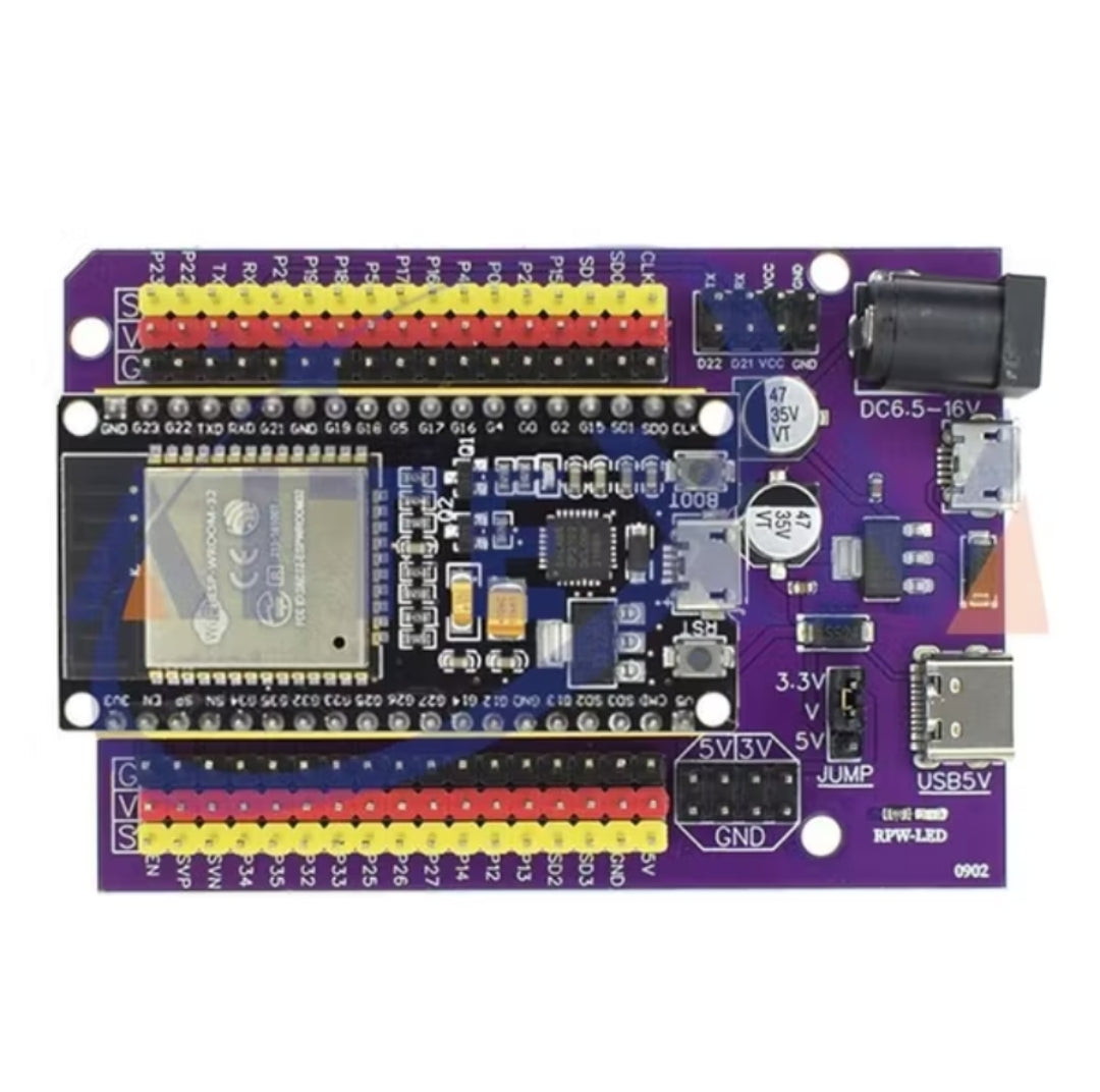 ESP32 Development Board Type-C Micro USB CP2102 WiFi + Bluetooth Expansion Board