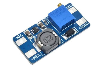 Step-Up Converter Boost Module – Adjustable Power Supply Output Up to 28V 2A