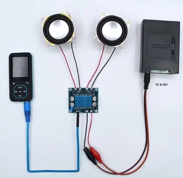 XAUTO XH-A232 Digital Stereo Audio Power Amplifier Board – 12V/24V HD Sound Module (1/2/4PCS Options)