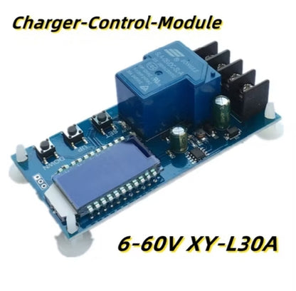 XY-L30A Battery Charging Protection Module – 6-60V DC Charger Control Board with Overcharge & Overdischarge Protection