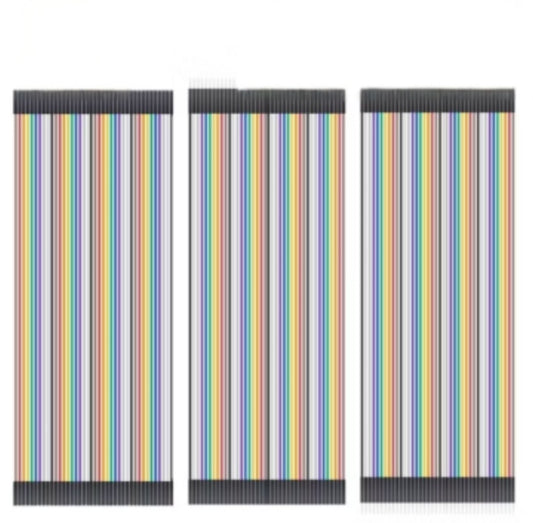 Male-to-Male Dupont Jumper Wires – 10cm/20cm/30cm for Arduino Breadboard