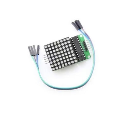 LED Matrix Display Module – Red Dot Matrix with Serial Interface for Arduino & Microcontrollers